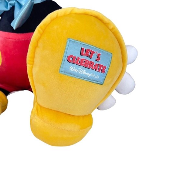 Disney Parks Mickey Mouse Birthday Plush Let's Celebrate Mickey’s 90th Birthday - Picture 4 of 7